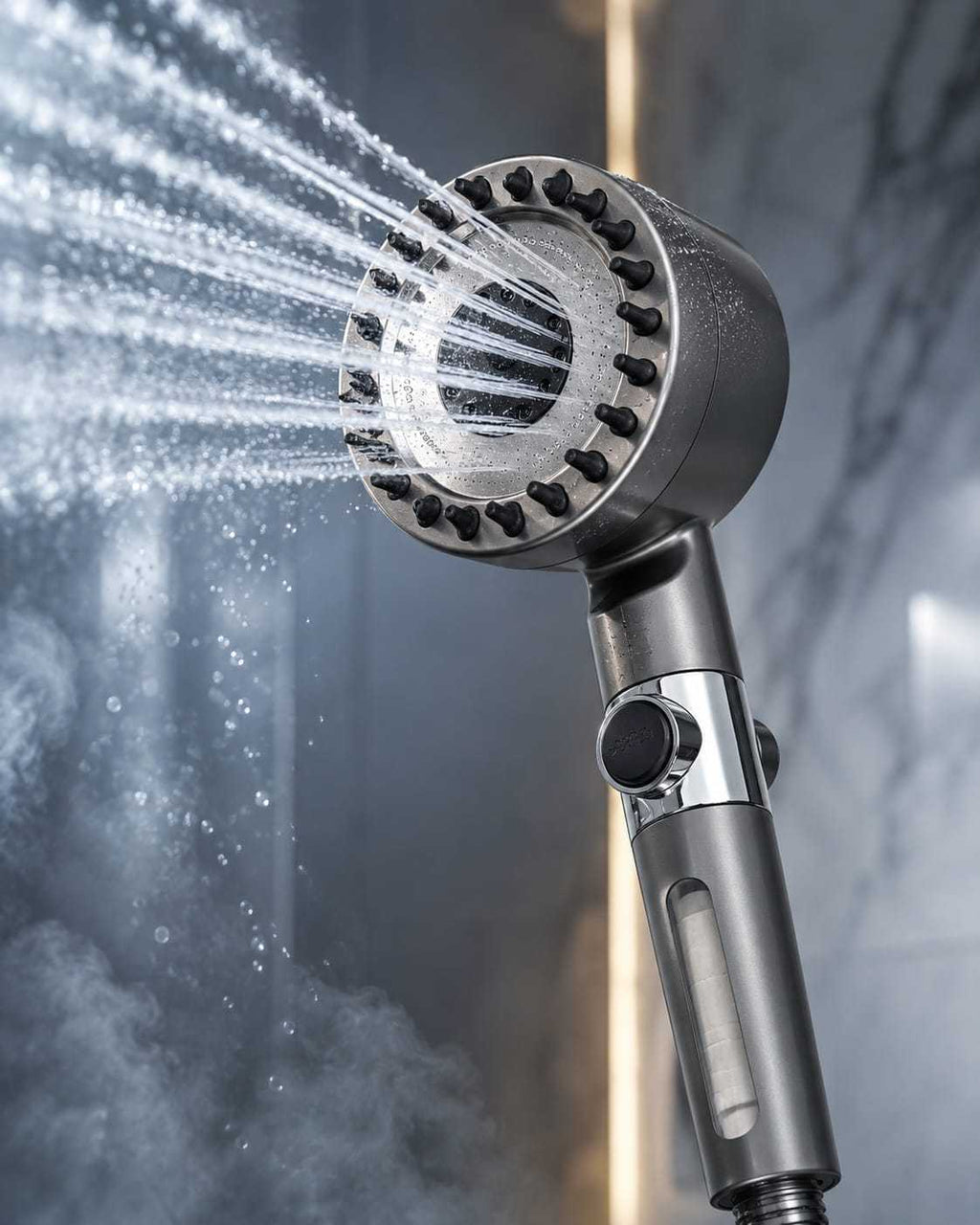 3-Mode High Pressure Showerhead