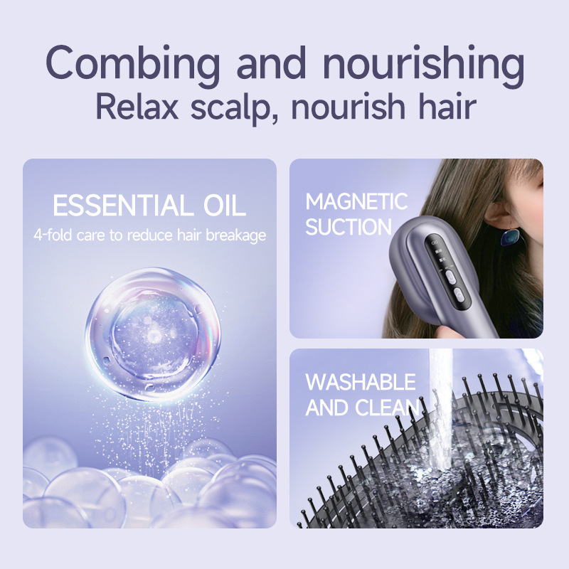Scalderma™ Red Light Therapy Electric Massage Comb